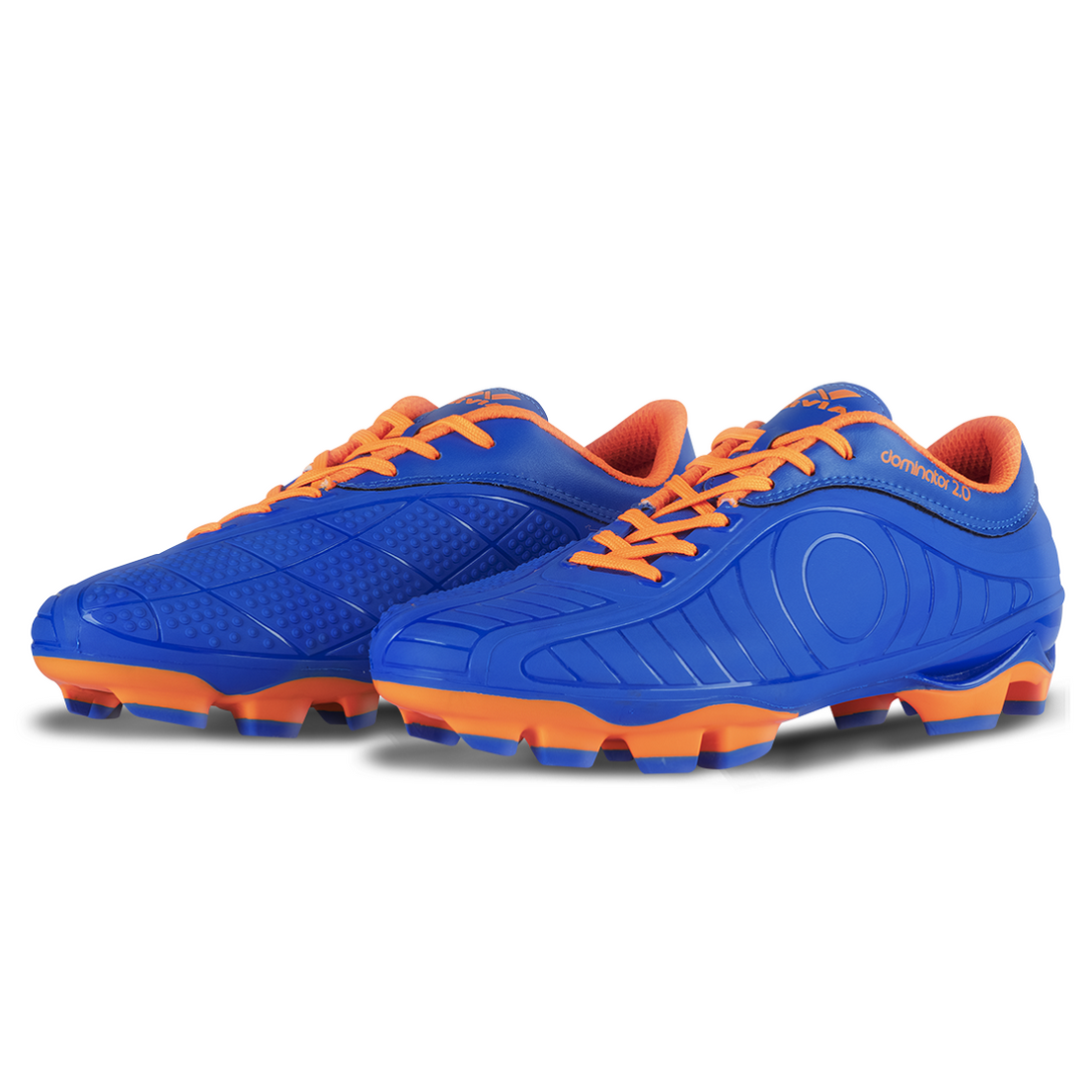 Nivia Dominator 2.0 Football Studs -Blue/Orange