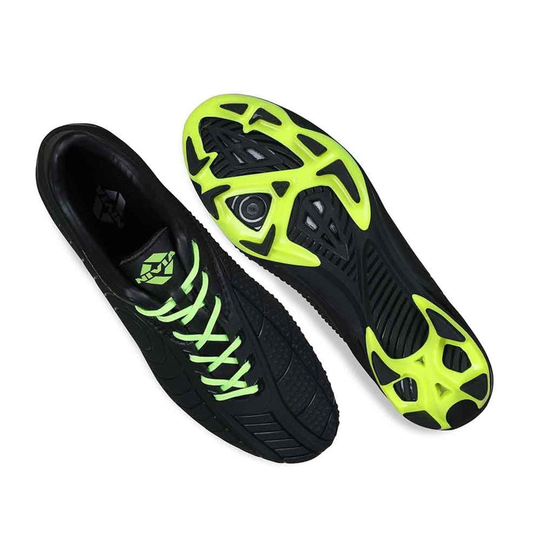 Nivia Dominator 2.0 Football Studs -Green/Black