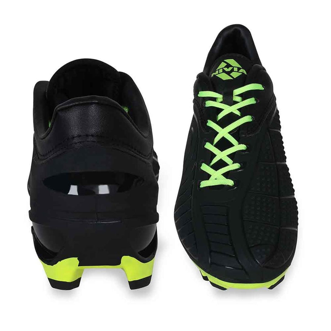 Nivia Dominator 2.0 Football Studs -Green/Black