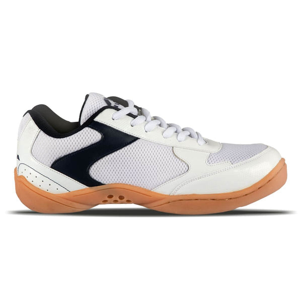 Nivia Flash Badminton/Volleyball  Shoes -White/Blue