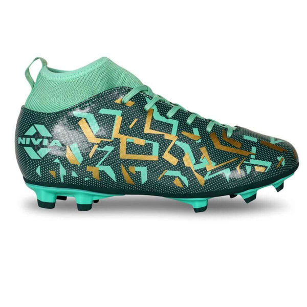 Nivia Pro Encounter 10.0 Football Stud-Hunter Green