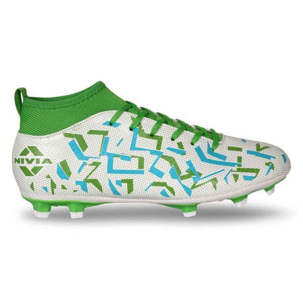 Nivia Pro Encounter 10.0 Football Stud-White