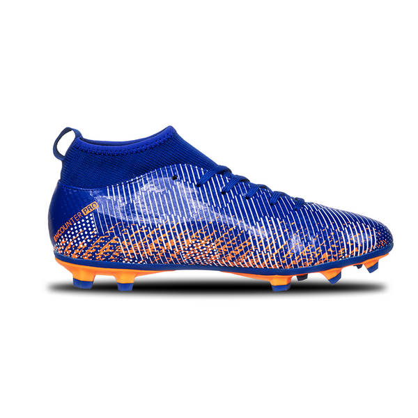 Nivia Pro Encounter 9.0 Football Studs ( Blue/ Orange)