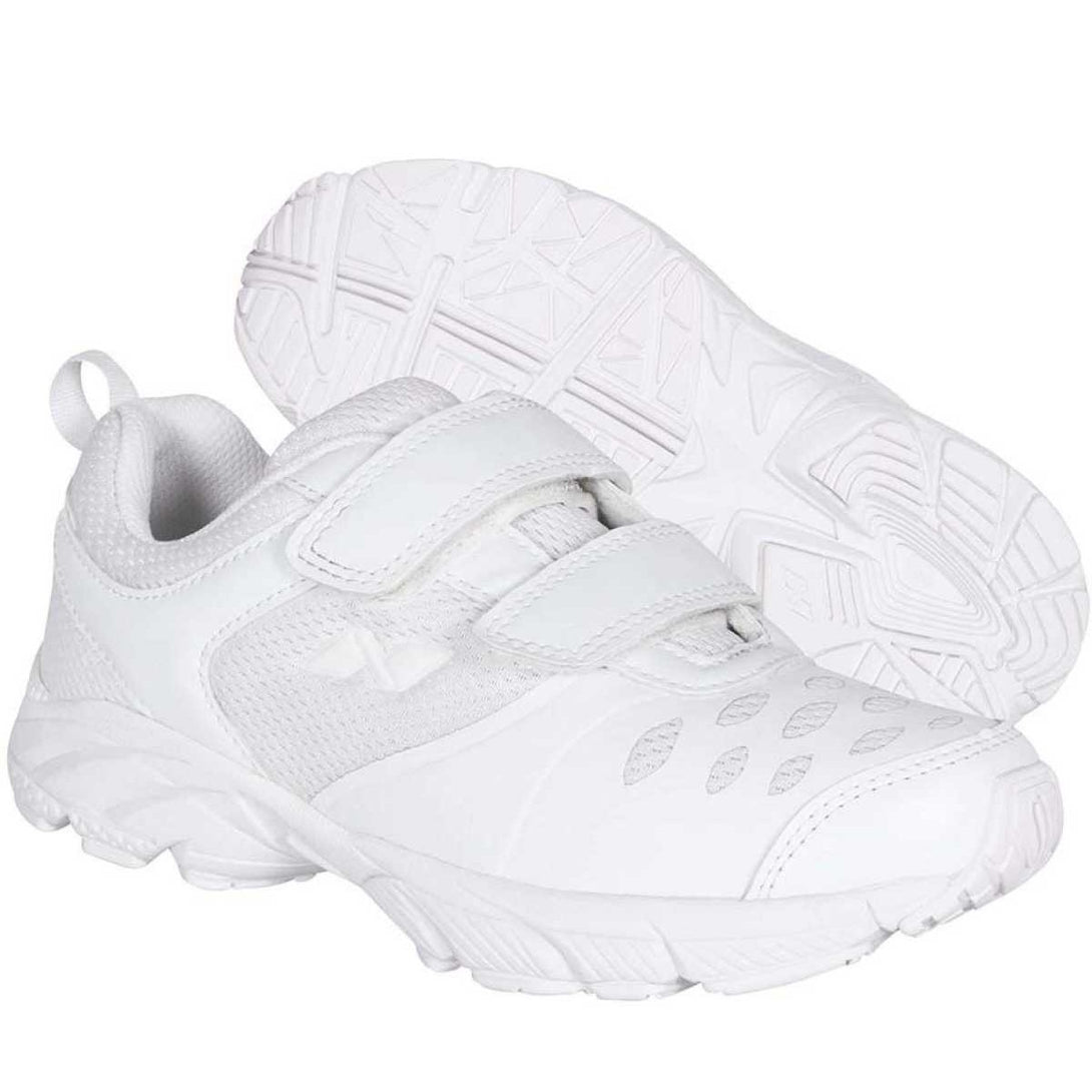 Nivia Pro Lite Kids School Shoes (White-1215)