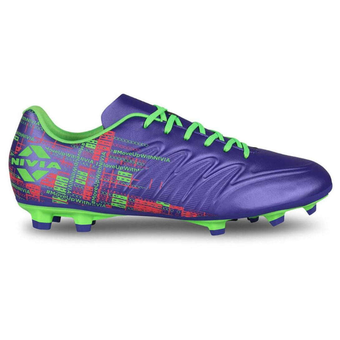 Nivia Purple Football Stud