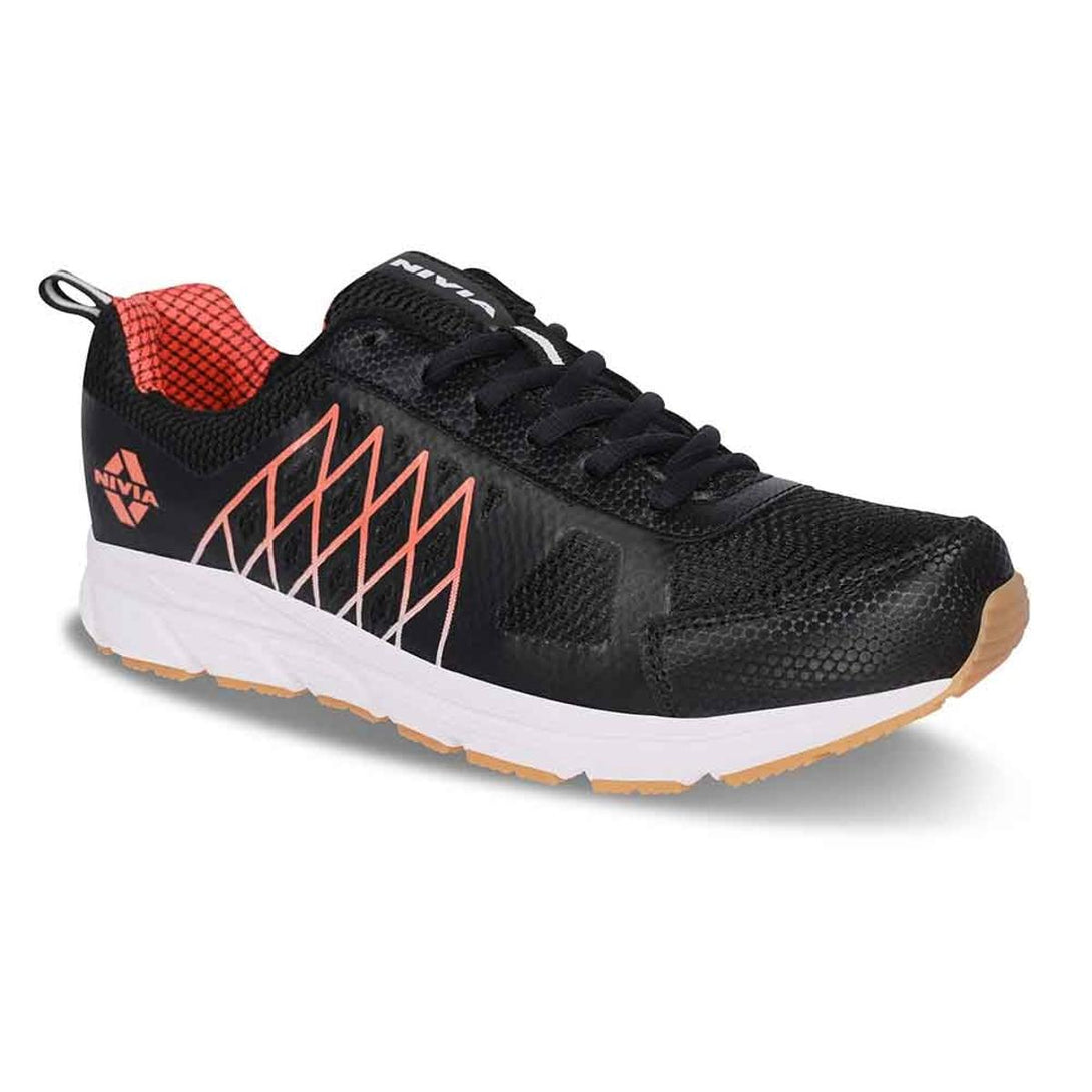 Nivia Snake 2.0 Running Shoes -Black