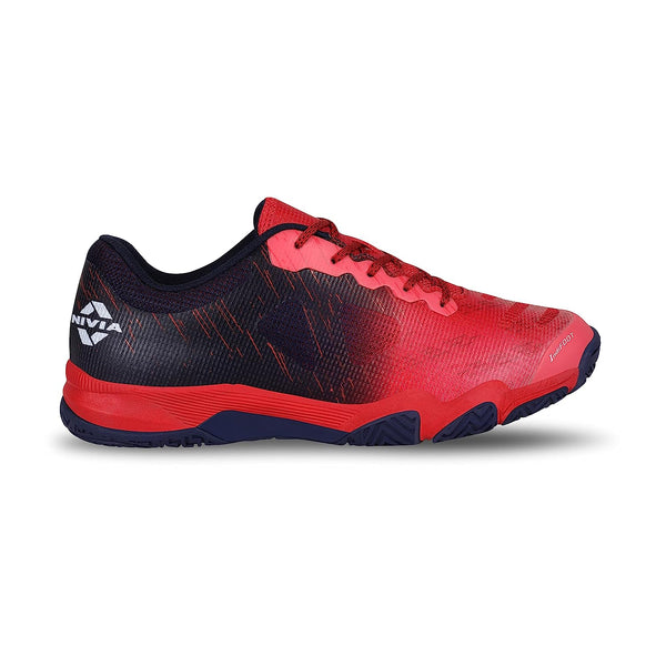 Nivia Verdict Badminton Shoes -(CRIMSON RED)