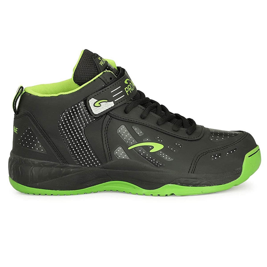 Proase BB 202 Basketball Shoes (Black/Green)