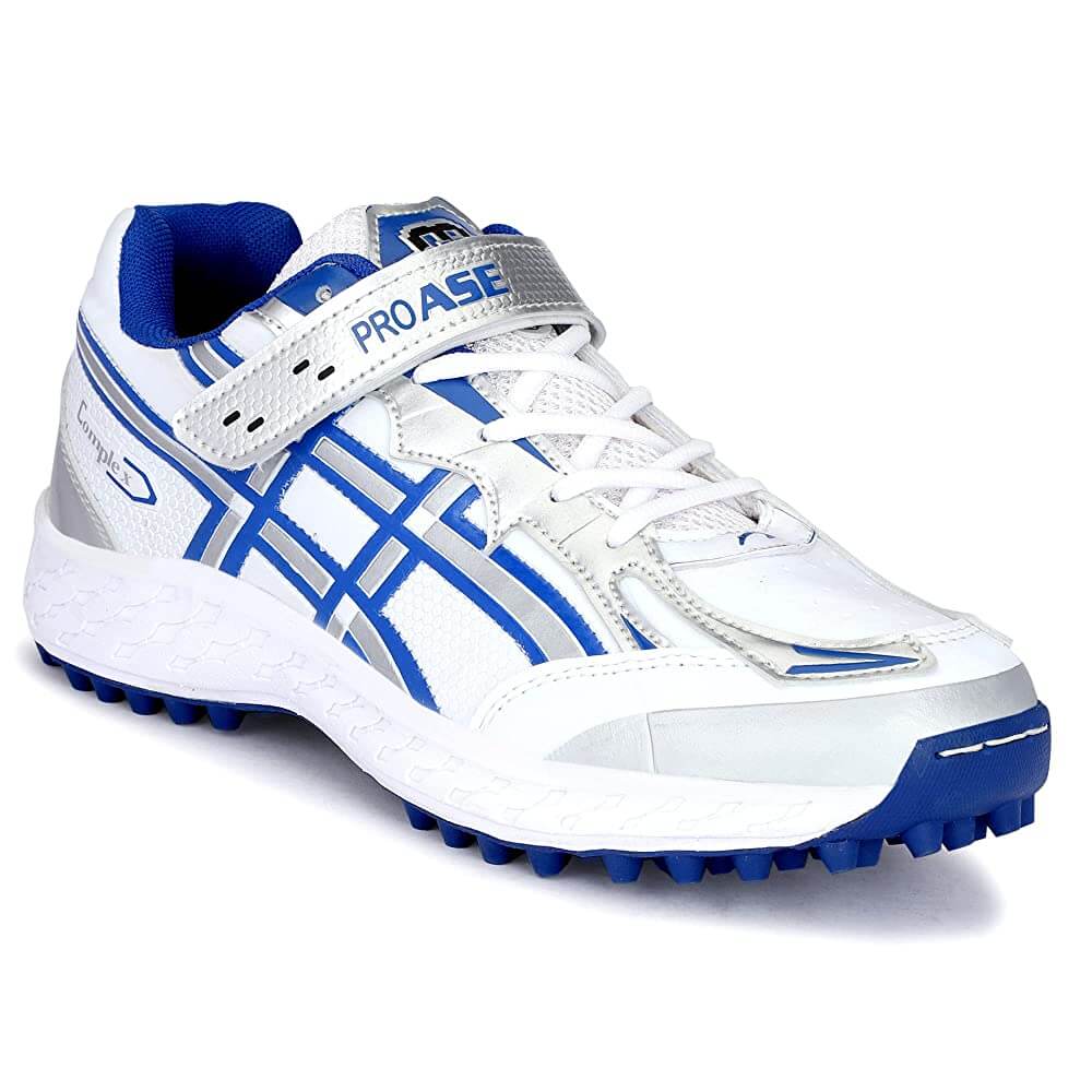 Proase CG102 Cricket Shoes (White/Blue)