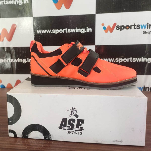 Proase Weight Lifting/Non Slip Squat Shoes (Orange)