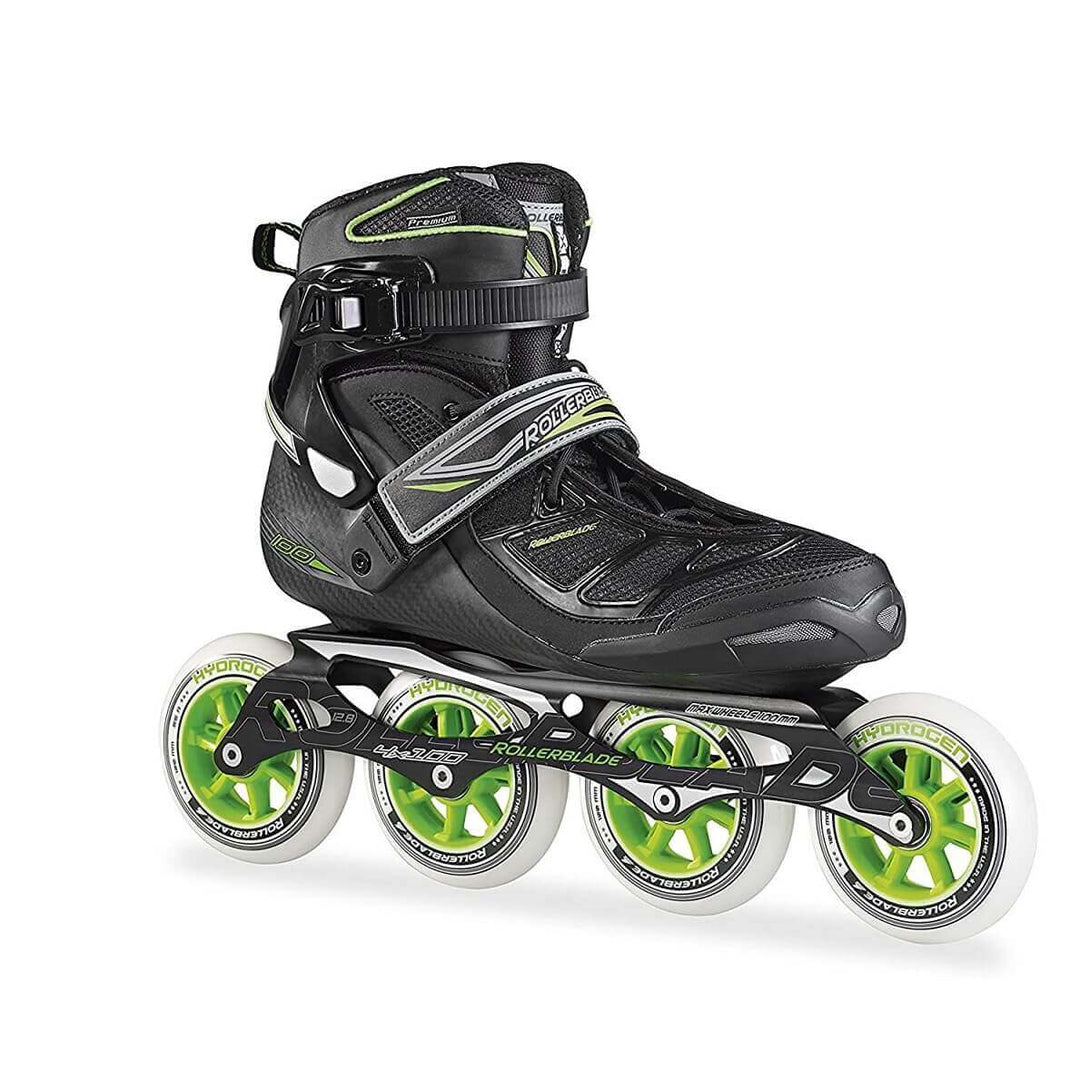 Rollerblade Tempest 100 C Inline Skates- Black/Green (MP: 275)