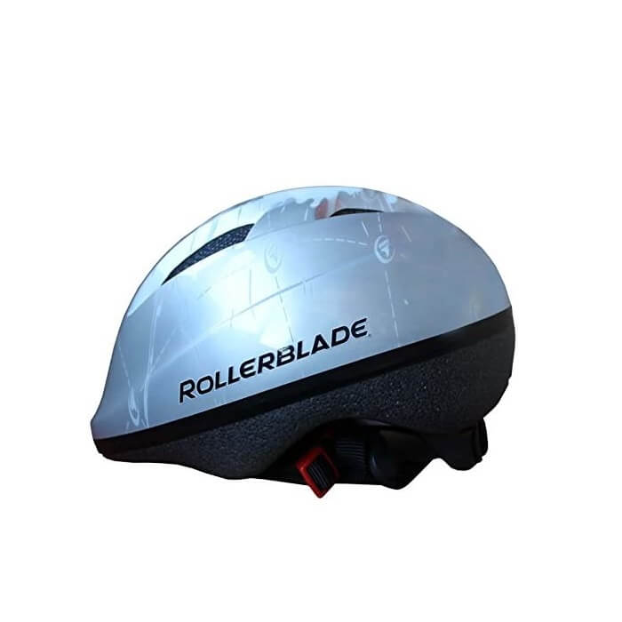 Rollerblade Zap Kid XT Skating Helmet – Silver/Black