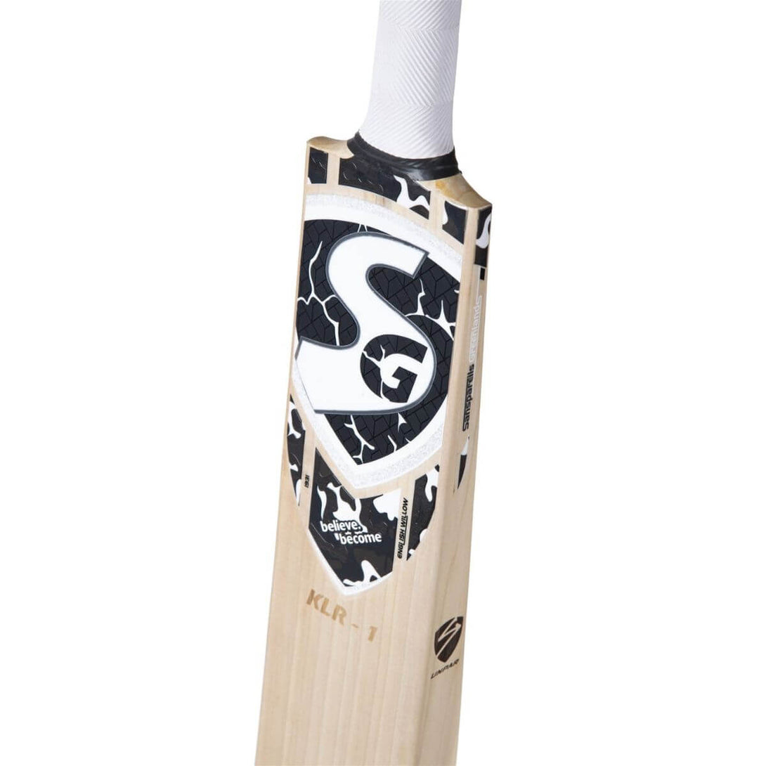 SG KLR 1 English Willow top grade 1 Enlish Willow Cricket Bat (with SG|Str8bat Sensor)