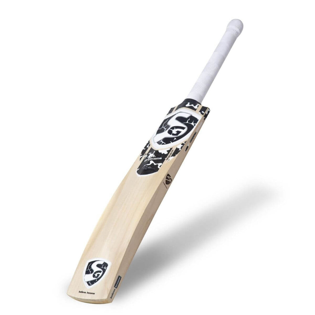 SG KLR 1 English Willow top grade 1 Enlish Willow Cricket Bat (with SG|Str8bat Sensor)