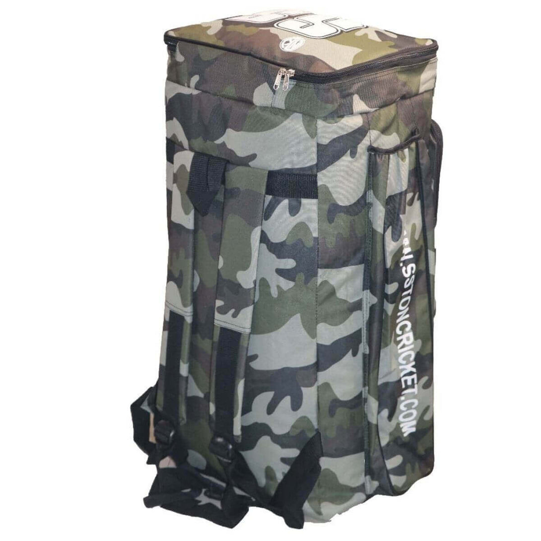 SS Camo Duffle Cricket Kitbag (GREEN)