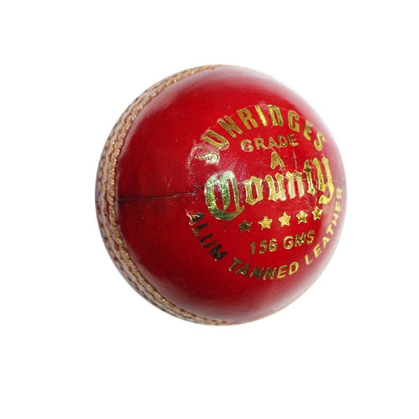 SS County Cricket Balls (Alum Tanned)-Pack Of 12