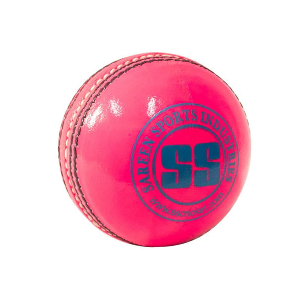 SS County Cricket Balls (Alum Tanned)-Pack Of 12 (Pink)