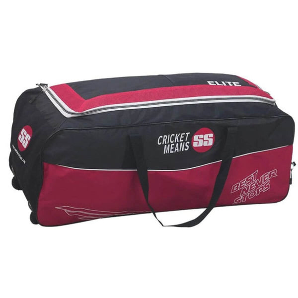 SS Elite Wheelie Cricket Kitbag