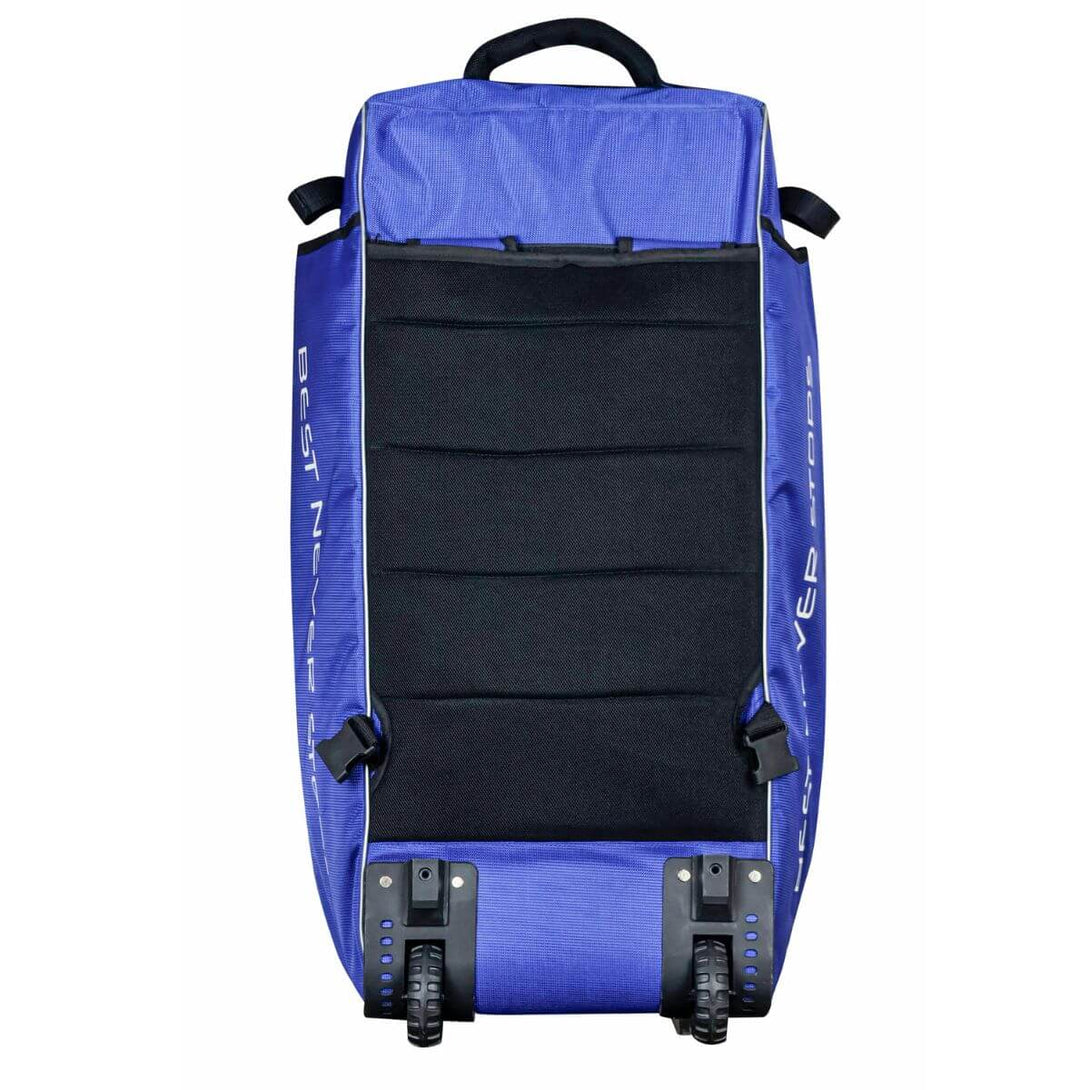 SS Force Duffle Cricket Kit Bag (Wheel)-Blue