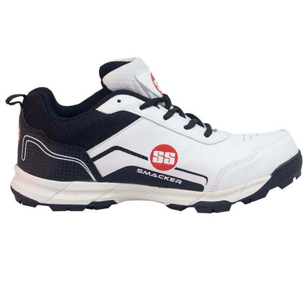 SS Smacker Cricket Shoes-BlackWhite