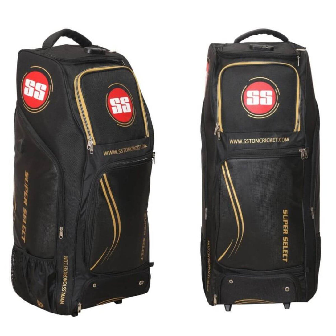 SS Super select duffle Cricket Kit Bag-Black