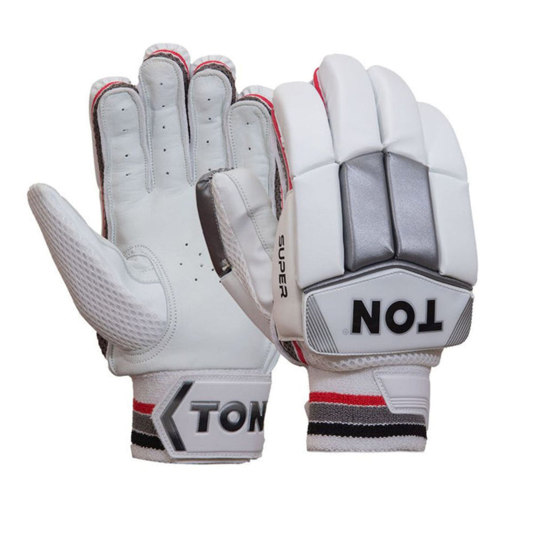 SS Ton Super Cricket Batting Gloves-Youth-RH