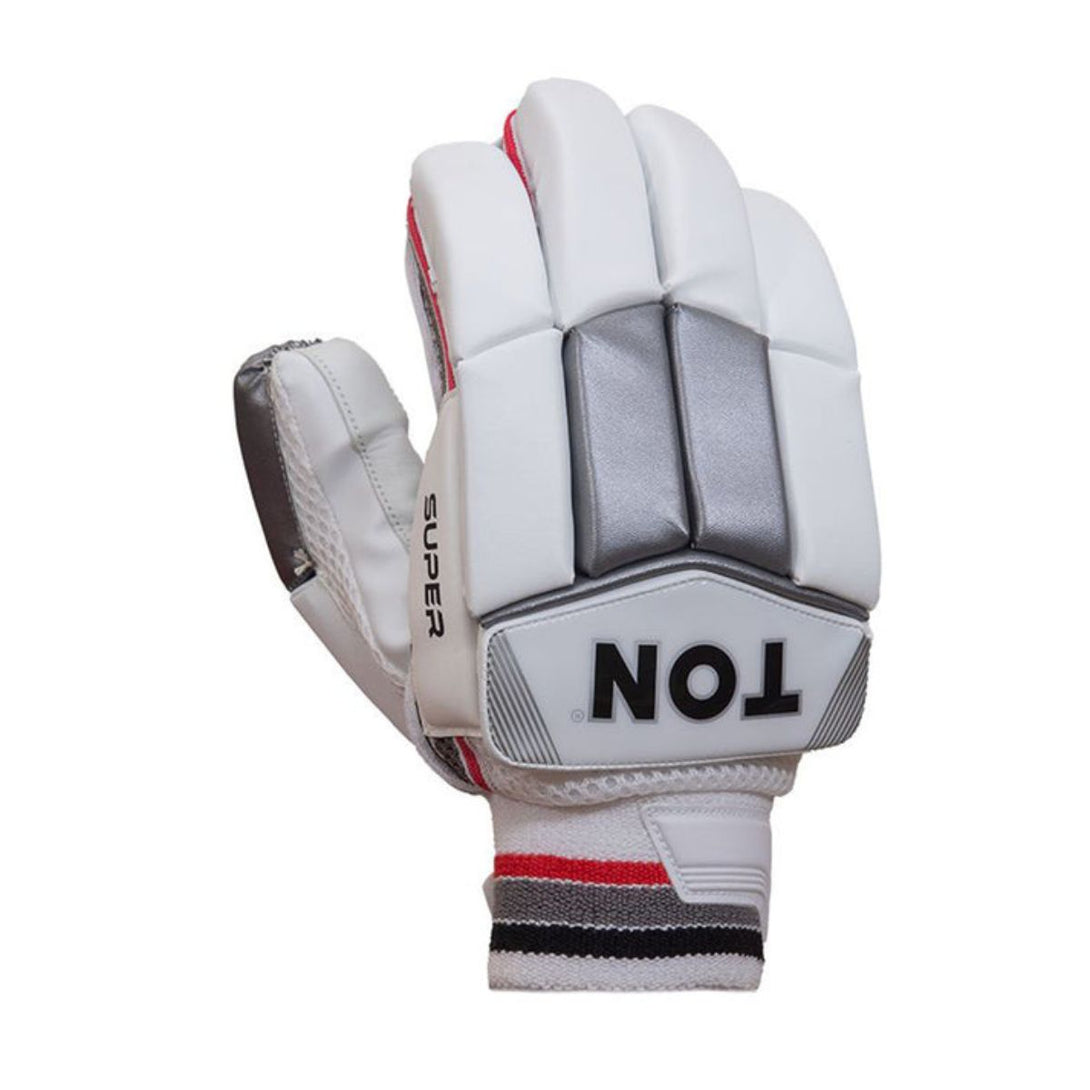 SS Ton Super Cricket Batting Gloves-Youth-RH