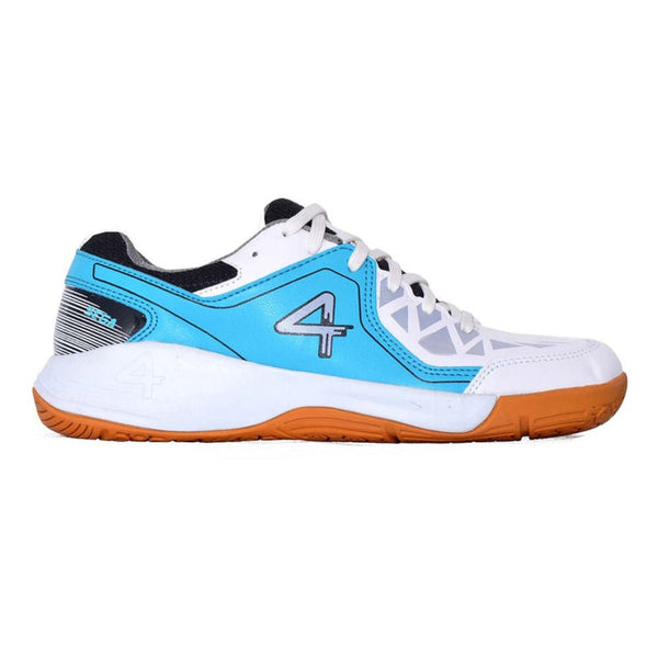 Sega Hyper Badminton Shoes (White/Sky)