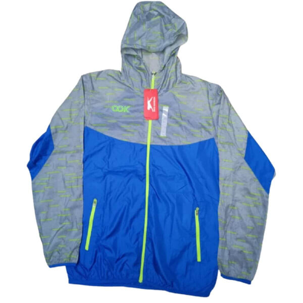 Shiv Naresh 730 Jacket Hood Cap (ROYAL-GREY-FLUORESCENT)