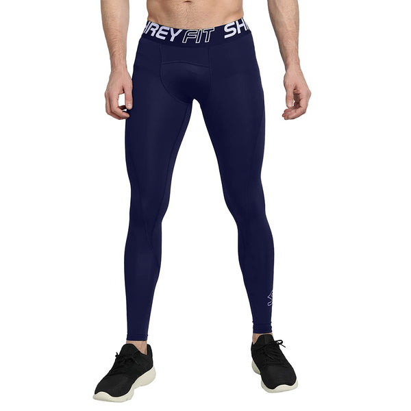 Shrey Intense Compression Long Tights (Navy)