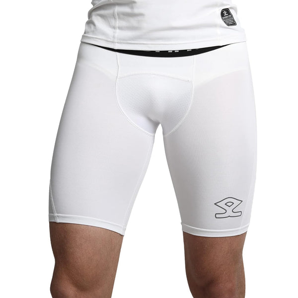 Shrey Intense Compression Shorts(White)