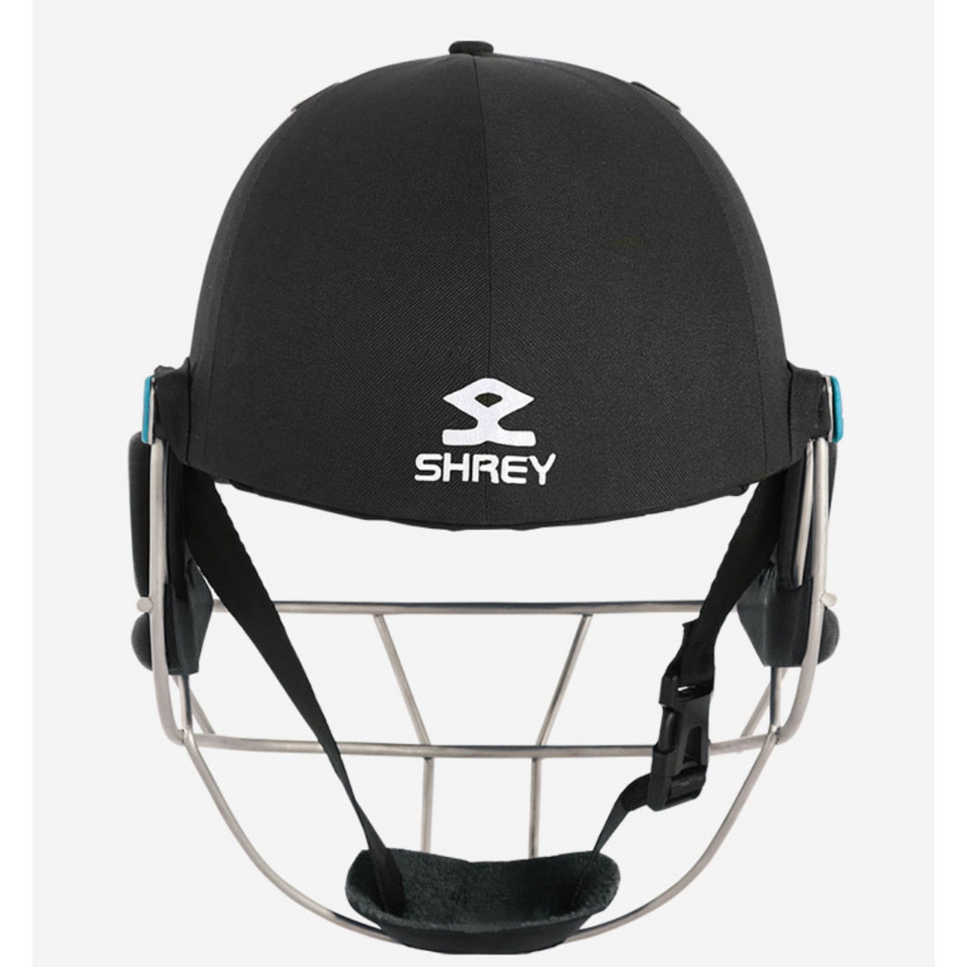 Shrey Masterclass Air 2.0 Stainless Steel Cricket Helmet-Black