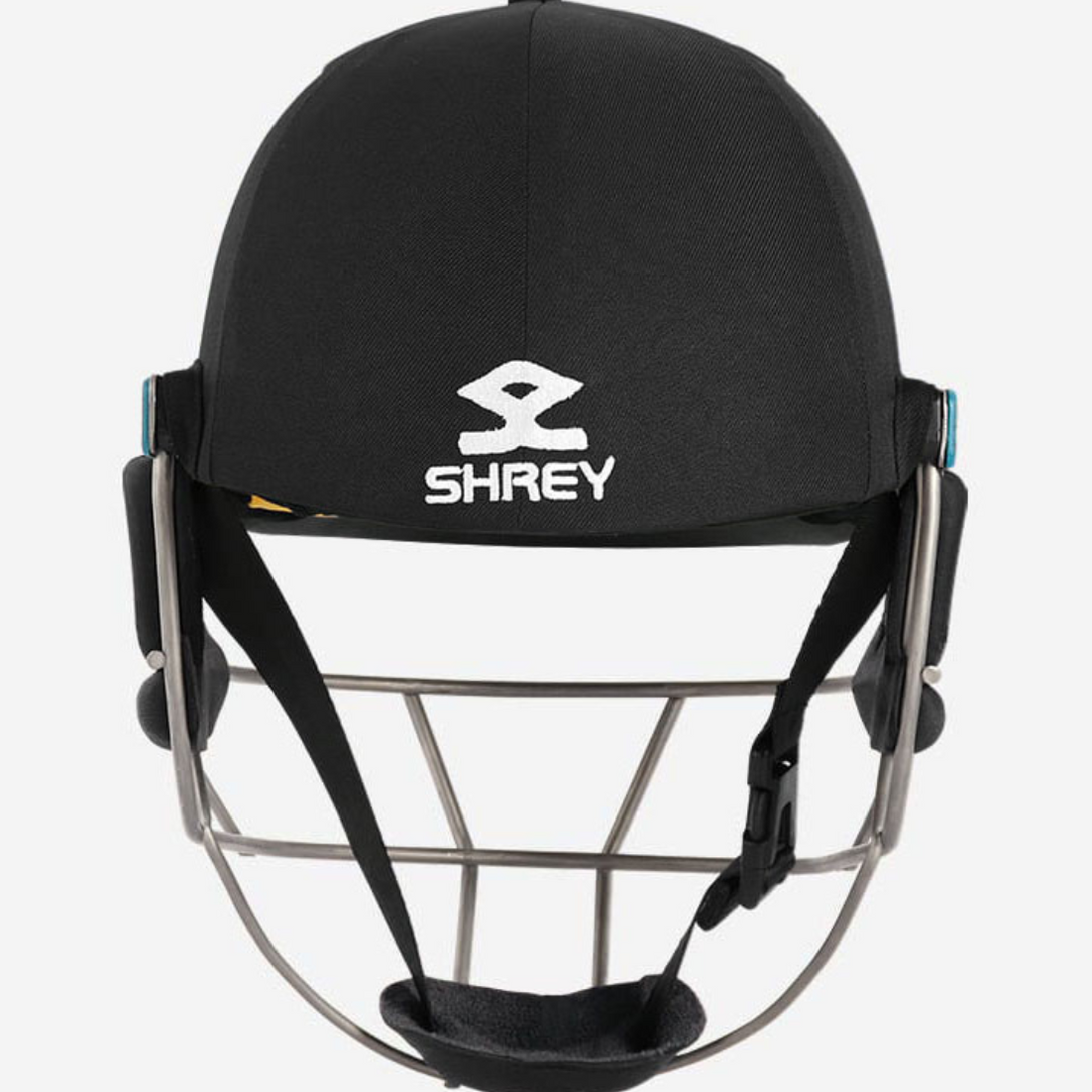 Shrey Masterclass Air 2.0 Titanium Cricket Helmet (Black)