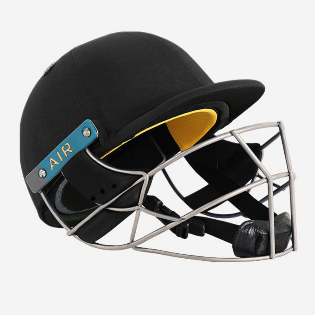 Shrey Masterclass Air 2.0 Titanium Cricket Helmet (Black)