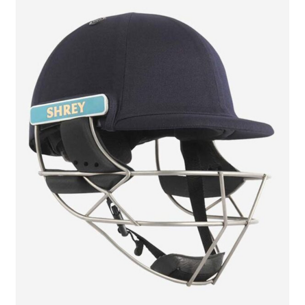 Shrey Masterclass Air Stainless Steel Cricket Helmet -Navy Blue