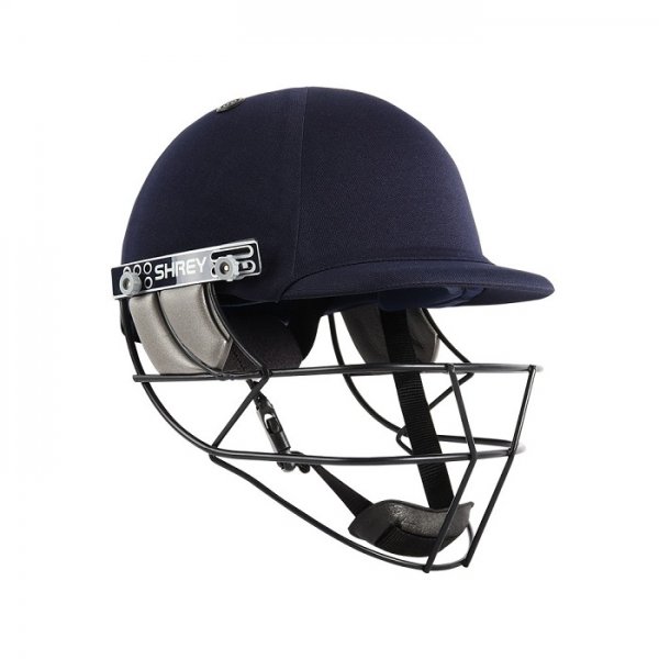 Shrey Premium 2.0 Steel Cricket Helmet -Navy Blue