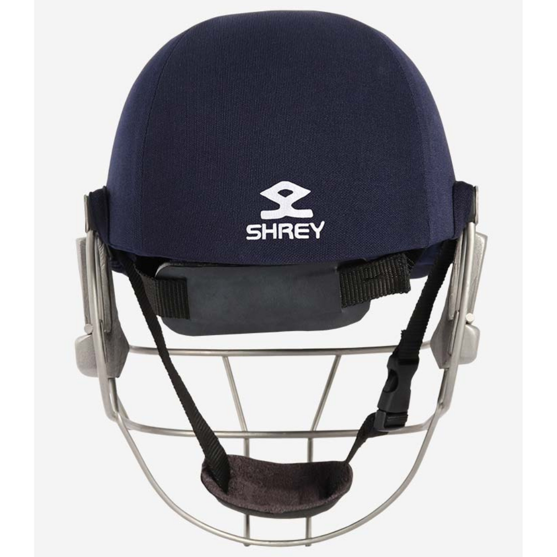 Shrey Pro Guard Air Titanium Cricket Helmet -Navy Blue