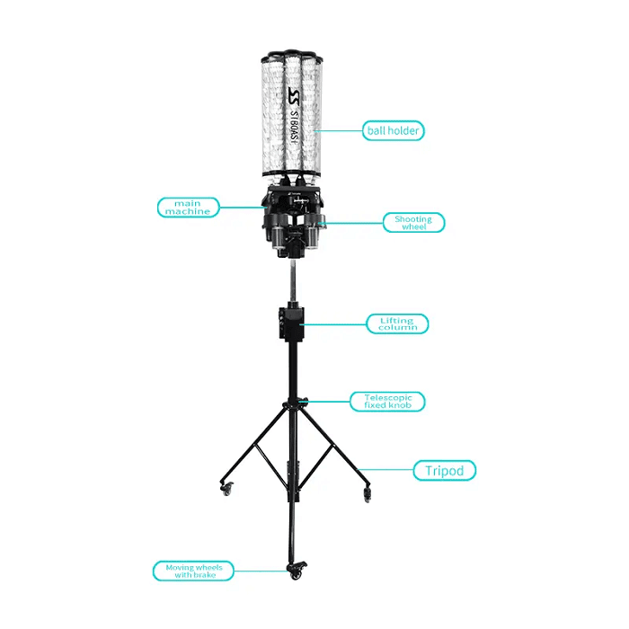 Siboasi B1600 Badminton Shooting Machine New Top Model