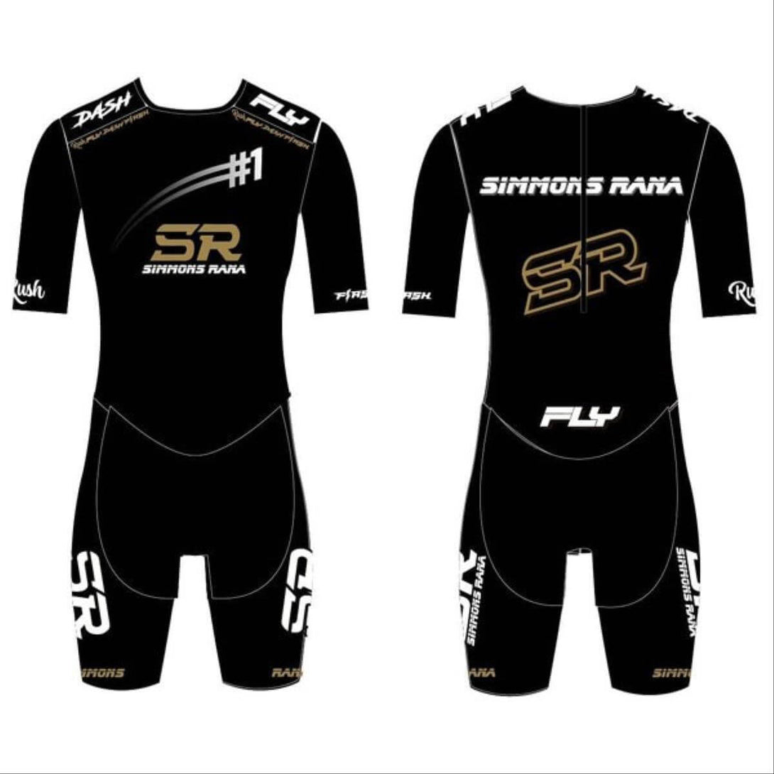 Simmons Rana Skating Skinsuit-Black