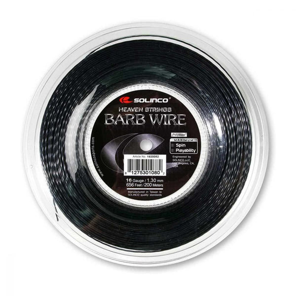 Solinco Barb Wire 16 Tennis String Reel (200m)