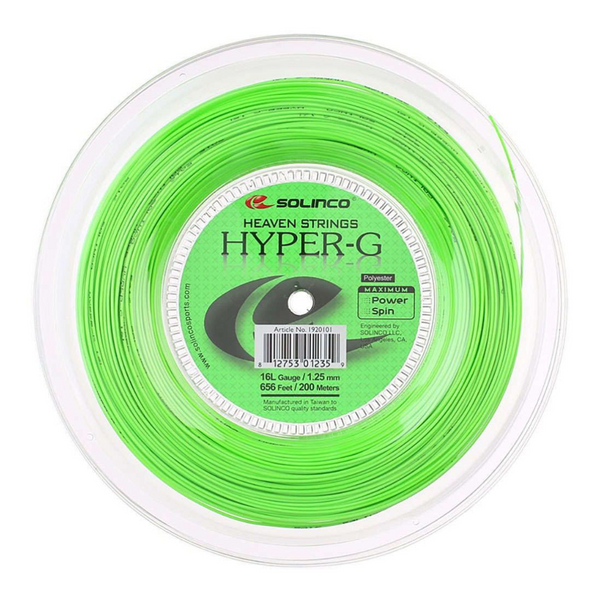 Solinco Hyper G 16L Tennis String Reel (200 m)