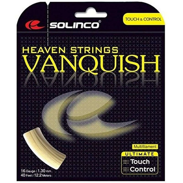 Solinco Vanquish Tennis String 16 (Off-White)