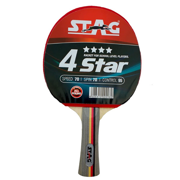 Stag 4 Star Table Tennis Bat (Pair)