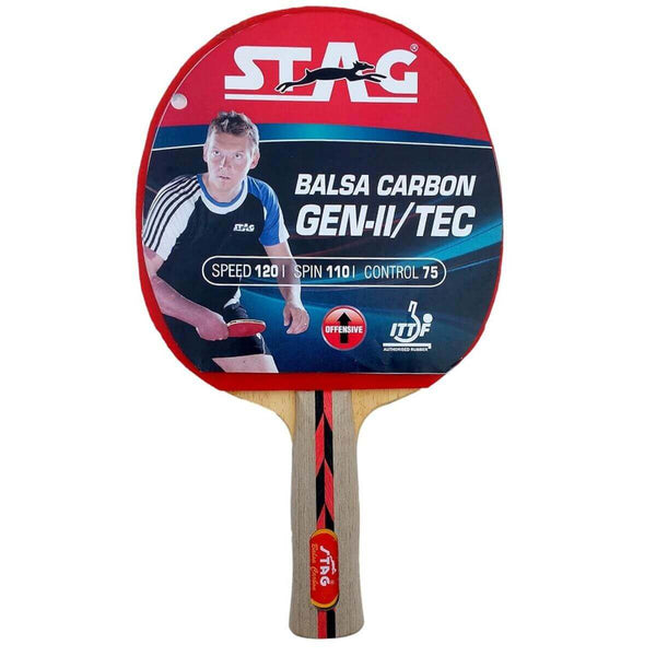 Stag Balsa Carbon Gen II/TEC Table Tennis Bat