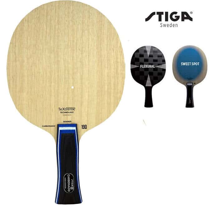 Stiga Carbonado 190 Table Tennis Blades