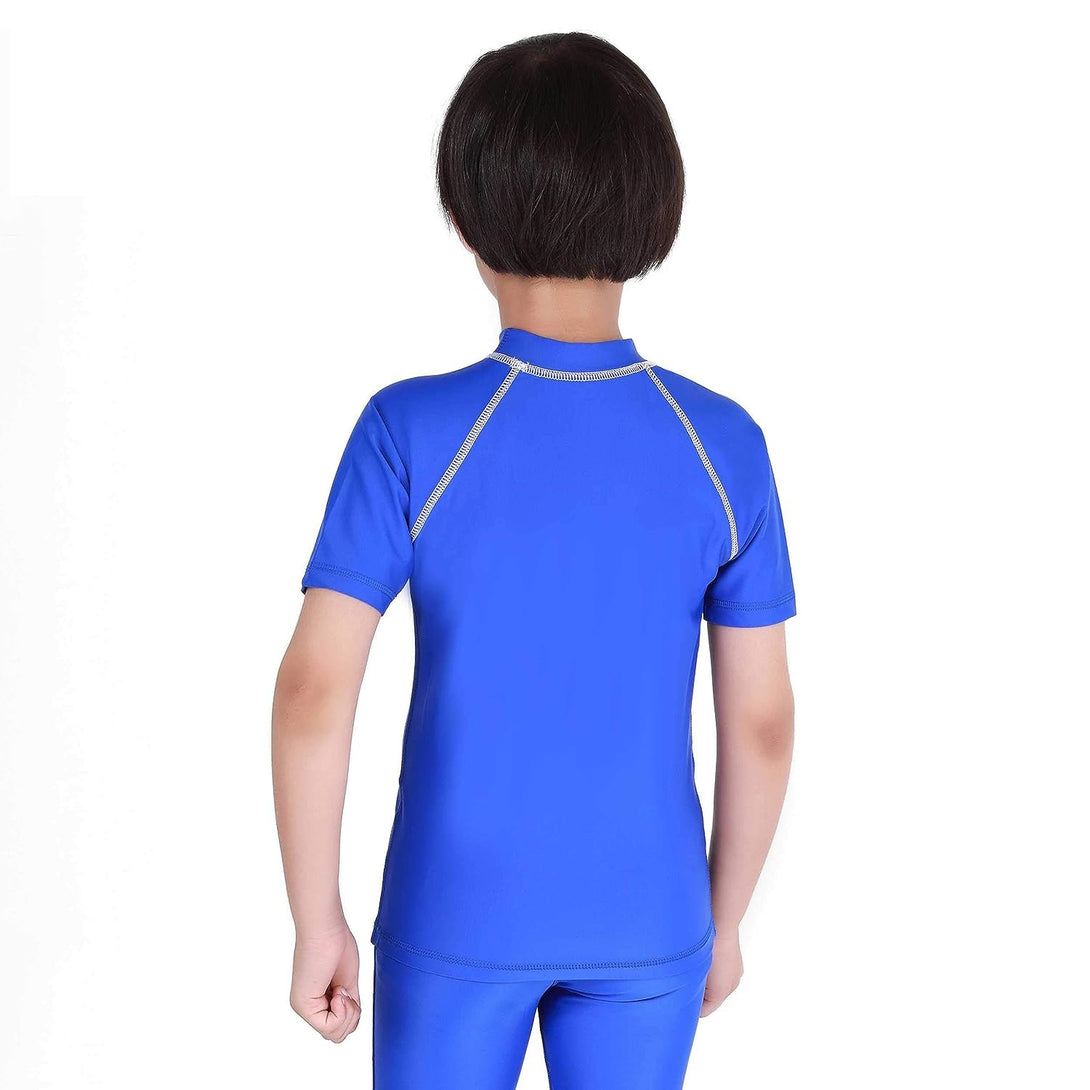 TYR TRBRS340  Boys  In Short Sleeve Rashguard-28