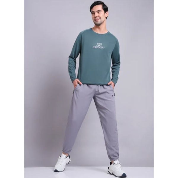 Technosport Mens Active Sporty Sweatshirt-PM82 (Hunter Green)