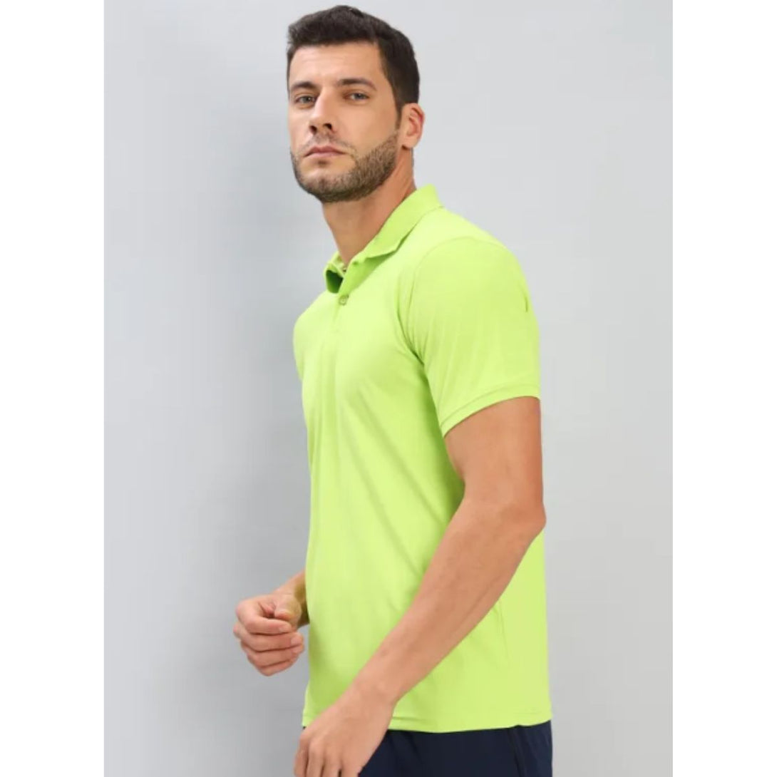 Technosport Polo Neck Half Sleeve T-Shirt -OR 51ime (Order Same Color Multi Quantity)