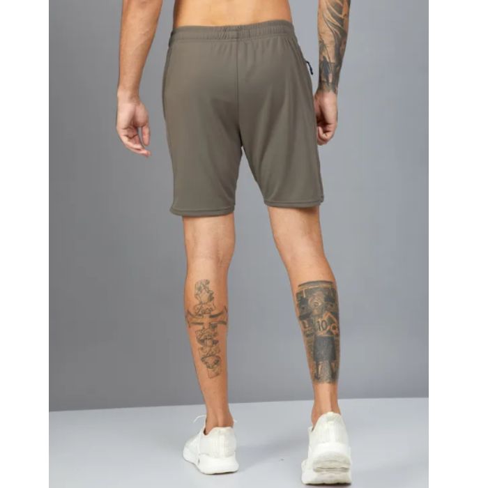 Technosport Shorts (OR-26)-Stone Grey