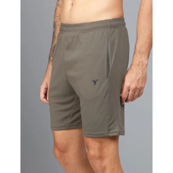 Technosport Shorts (OR-26)-Stone Grey